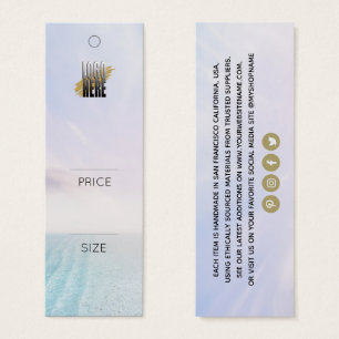 Einfache Logo-Bekleidungsmarke