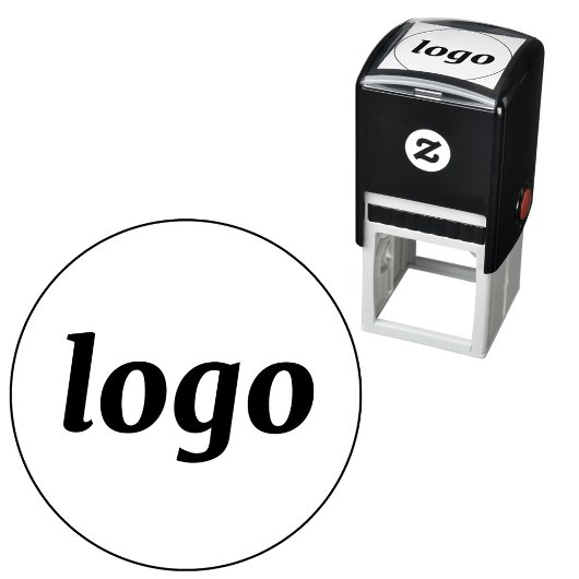 Einfache Logo-Branding-Geschäftsförderung Permastempel