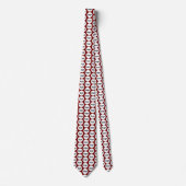 Einfache Logo-Business Burgundy Neck Tie Krawatte (Vorderseite)