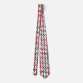 Einfache Logo-Business Burgundy Neck Tie Krawatte (Rückseite)