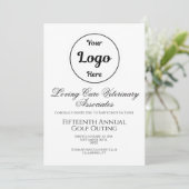 Einfache Logo Business Golf Veranstaltung Script E (Stehend Vorderseite)