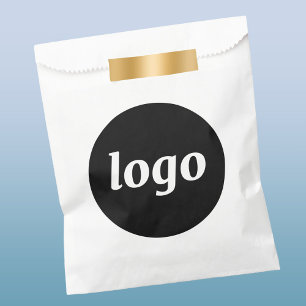 Einfache Logo-Geschäftsförderungsmarke Geschenktütchen