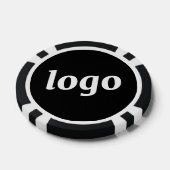 Einfache Logo-Geschäftsförderungsmarke Pokerchips (Einzeln)