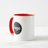 Einfache Logo-Geschäftsförderungsmarke Tasse (Vorderseite Links)