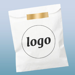 Einfache Logo-Geschäftsförderungsmarkenbildung Geschenktütchen