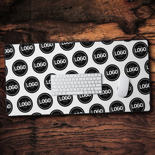 Einfache Logo-Geschäftsmodelle für Desktop-PCs Schreibtischunterlage