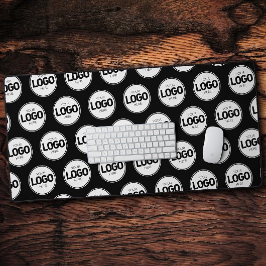 Einfache Logo-Geschäftsmodelle für Desktop-PCs Schreibtischunterlage