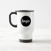 Einfache Logo-Geschäftsvermarktung Reisebecher (Links)