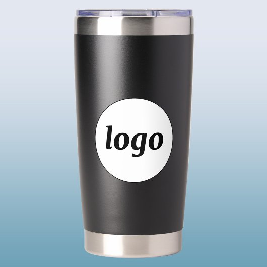 Einfache Logo-Geschäftsvermarktung Thermobecher