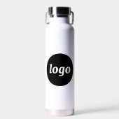 Einfache Logo-Geschäftsvermarktung Trinkflasche (Vorne)