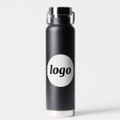 Einfache Logo-Geschäftsvermarktung Trinkflasche (Vorne)