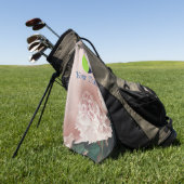Einfache Logo-Handtücher Golfhandtuch (Gras)