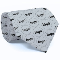 Einfache Logo-Muster Business Neck Tie