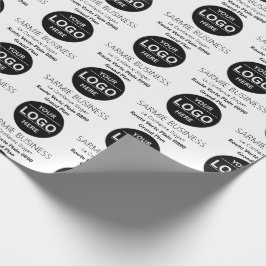 Einfache Logo-Tragetasche für Unternehmen oder Ges Geschenkpapier