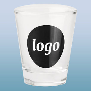 Einfache Logo-Werbe-Geschäftsvermarktung Schnapsglas