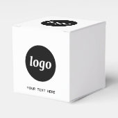 Einfache Logo-Werbeaktion für Unternehmen Geschenkschachtel (Vorderseite)