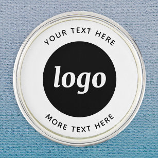 Einfache Logos für Textverarbeitung Anstecknadel