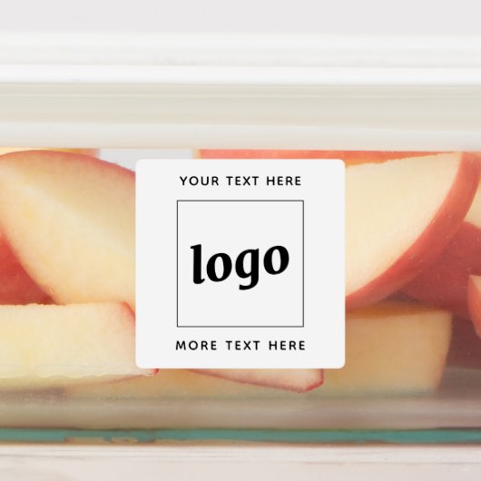 Einfache Logos für Textverarbeitung Etiketten (Befestigt)