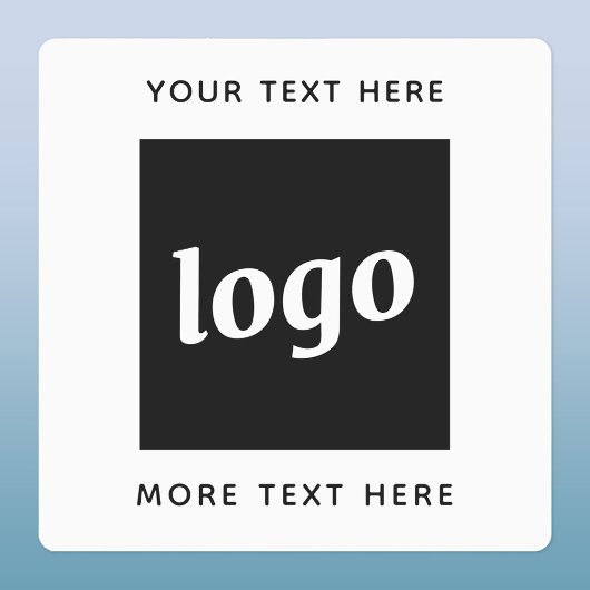 Einfache Logos für Textverarbeitung Etiketten
