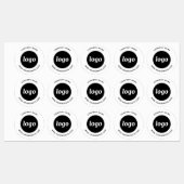 Einfache Logos für Textverarbeitung Etiketten (Blatt)