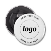 Einfache Logos für Textverarbeitung Flaschenöffner (Vorderseite)