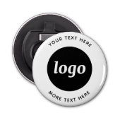 Einfache Logos für Textverarbeitung Flaschenöffner (Vorderseite)