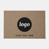 Einfache Logos für Textverarbeitung Fußmatte (Vorderseite)