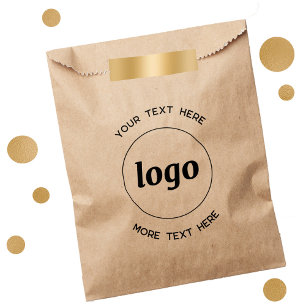 Einfache Logos für Textverarbeitung Geschenktütchen