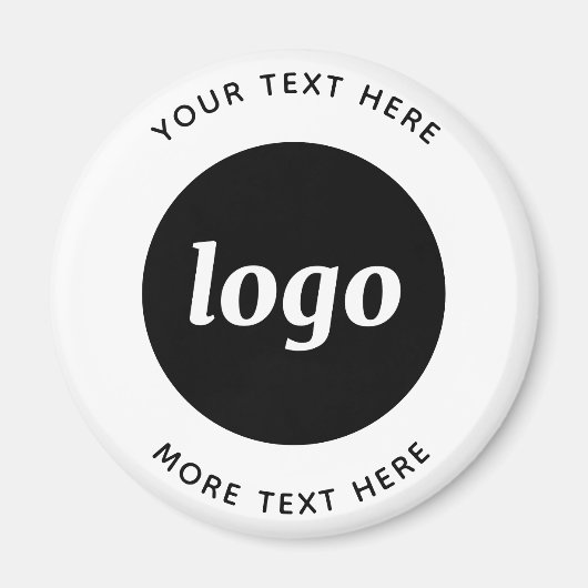 Einfache Logos für Textverarbeitung Magnet (Vorne)