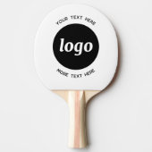 Einfache Logos für Textverarbeitung Tischtennis Schläger (Vorderseite)