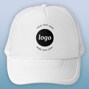 Einfache Logos für Textverarbeitung Truckerkappe