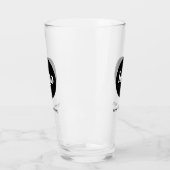 Einfache Logos und Text-Business-Bierglas Glas (Links)