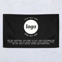 Einfache Logos und Texte