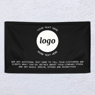 Einfache Logos und Texte Banner