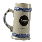 Einfache Logos und Texte Bierglas