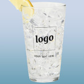 Einfache Logos und Texte Glas