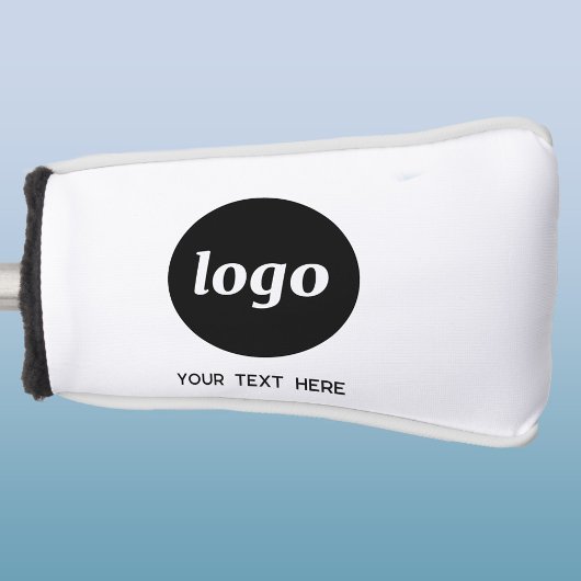 Einfache Logos und Texte Golf Headcover