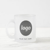 Einfache Logos und Texte Mattglastasse (Links)