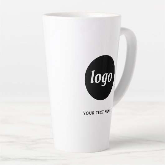 Einfache Logos und Texte Milchtasse (Rechte Ecke)