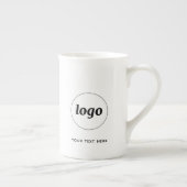 Einfache Logos und Texte Porzellantasse (Rechts)