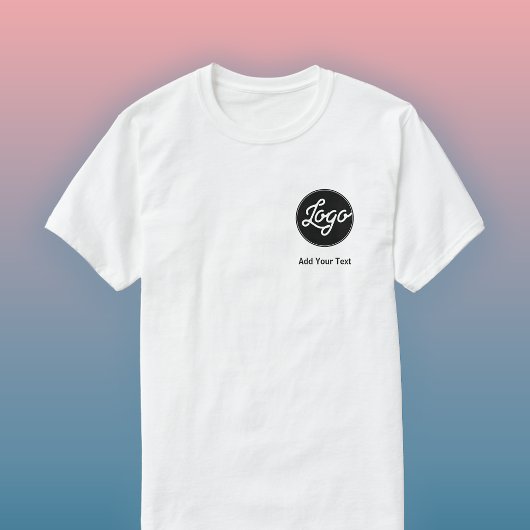 Einfache Logos und Texte T-Shirt
