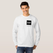 Einfache Logos und Texte T-Shirt (Vorne ganz)