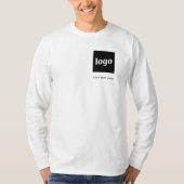 Einfache Logos und Texte T-Shirt (Vorderseite)