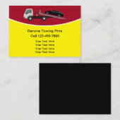 Einfache lokale Auto-Roadside-Visitenkarten Visitenkarte (Vorne/Hinten)