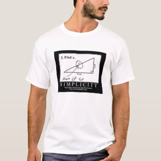 Einfache Lösungs-T - Shirt