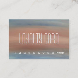 Einfache Loyalitätskarte Treuekarte