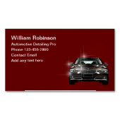 Einfache Luxus-Automotive Detection Magnetische Visitenkarte (Vorderseite)