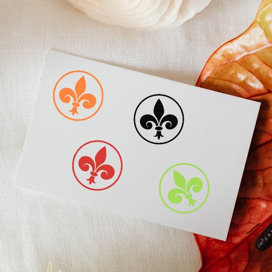 Einfache Lys-Blume, Scrapbook Gummistempel