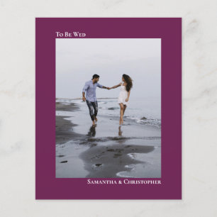 Einfache Magenta-HAUSHALTSMITTEL Einladung zum Hoc