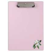 Einfache Magnolia-Zwischenablage Klemmbrett (Vorderseite)